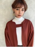 耳掛け無造作マッシュ