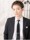 アップバング＆アクセントカラーのモテカットJ
