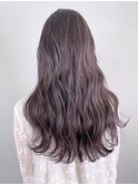 ラベンダーグレージュ_ヘルシースタイルふんわりカール_ba339811