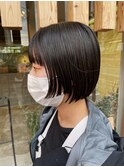 ミニボブxブルーブラック