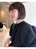 シンプル王道黒髪ボブ/リオン