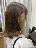 テーラヘアー 蘇我2号店(TELA HAIR)&nbsp;イヤリングカラー×ベージュ【TELAHAIR蘇我2号店】