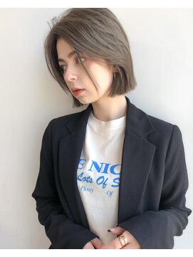 ジーニ(GENIE) 20代30代大人可愛い前髪顔周り似合わせカット大人レイヤー