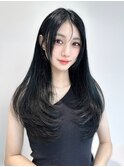 ロング×レイヤーカットE-39