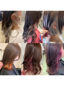 ポラリス(Polaris) 佐賀でブリーチ　インナー　イヤリングカラー特集