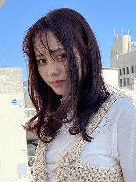 メアリー バイ メリー(marry by merry) 【立町メアリーバイメリー】☆ピンクブラウン×セミディ☆