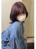 20代お勧め夏カラーブリーチなしカラーでピンクラベンダー
