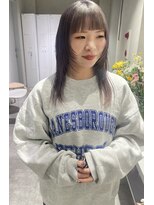 リアン バイ キートス(Lien by kiitos)&nbsp;フェイスレイヤー/ラベンダーシルバー/ブリーチカラー