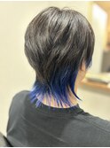 ショートのインナーカラー