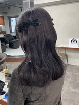 ニコ トウキョウ 渋谷(nico TOKYO)&nbsp;ミディアムレイヤーカットボブウルフ/10代20代/インナーカラー