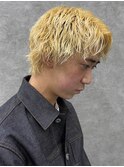 ブリーチ/スパイラルパーマ/波巻きスパイラル