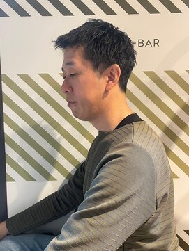 バーバーバー アカバネ(BARBER-BAR AKABANE) 大人の男の落ち着きのあるダウンスタイル ヘアケア#1
