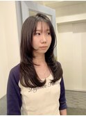 小顔似合わせレイヤーカット