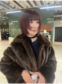 レッドブラウン/ブリーチなしレッド/ウルフ/*134