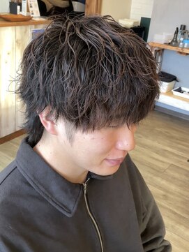 ベッロ(Bello) マッシュウルフ×シャドーパーマ