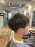 メンズカット+炭酸スパ