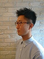 グラッドバーバードットエビス 恵比寿(GLAD BARBER. EBISU)&nbsp;サーフカール/スパイキーショート/ブルーブラック[恵比寿]