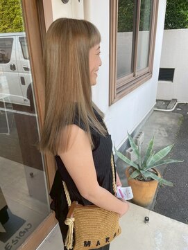 マイ ヘア デザイン 岡崎(MY hair design) 髪質改善ストレート*ツヤ髪ロング愛されモテ*30代