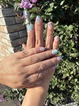 ヘアースペースマーズ ジェルネイル×春夏秋冬ネイル×お好きなカラー