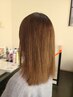 カット+ミディアムヘアカラー　スパシャンプー肩周りマッサージ付き