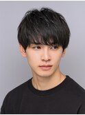Hale刈り上げセンターパートフェザーパーマニュアンスパーマ原宿