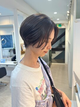 LIBRE　ショート/ボブ/ショートボブ 【恵比寿 LIBRE@植松】大人ハンサムショート