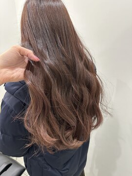 ゴートゥデイ 札幌Nix店(GO TODAY) ピンクベースのラベンダーブラウン