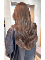 エンター 天神店(ENTER)&nbsp;ブリーチ無し/ブラウンベージュ/レイヤーカット