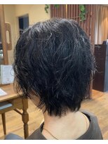 バグスドゥア(Bagus dua) 癖を活かしたショートレイヤースタイル4.3イメチェン