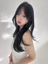 ヴィヴィー 青山表参道店(ViVIE)&nbsp;艶感ブルーブラック/くびれ巻き