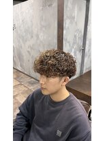 ワールドシップ サンノミヤ(WORLD SHIP SANNOMIYA)&nbsp;茶髪プードルパーマ