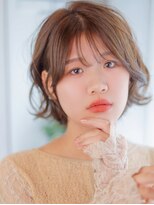 ベレッタ 楠葉店(veretta.)&nbsp;ひし形ボブ/ニュアンスカール/透明感カラー/外ハネボブ/大人女性
