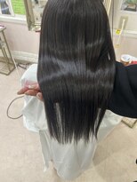 デザインヘアー ピアジェ 橿原店(DESIGN HAIR PIAGET) KIRARAプレミアム縮毛矯正+カット+キララTR☆プレミアム☆