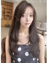 アグ ヘアー ラパン 富山奥田店(Agu hair lapan)&nbsp;《Agu hair》【10代20代×ナチュラル】抜け感ハイレイヤーロング