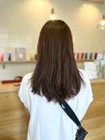 セレイン(serein)&nbsp;透明感ピンクグレージュ・ロング
