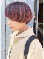 マギーヘア(magiy hair)&nbsp;magiyhair［西部笑］ピンクマッシュ