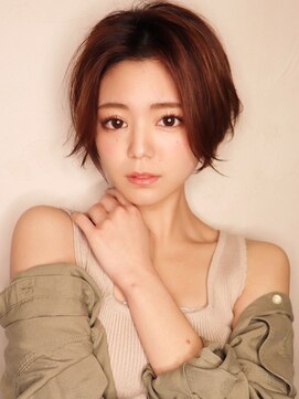 シークエンス 外苑前(SEAQUENCE) ハイライトカラー×ボブ[外苑前/髪質改善/白髪染め/ショート]