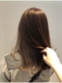 NAKADE ピンクベージュ×インナーアッシュベージュ