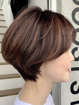 ウィルゴ(VIRGO) 40代50代60代大人ショート☆白髪カバーハイライト