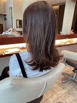 マーリャヘアー(mallia hair)&nbsp;くびれ外ハネセミロング☆彡