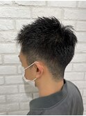 メンズスパイキーショート