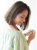 大人可愛い20代30代40代◎ふんわり丸みボブ