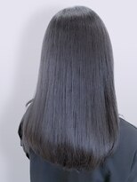 ヴァンクラウド ローカス 奈良高の原(vent-cloud LOCUS) 髪質改善ストレート◎透明感カラーナチュラルセミロング