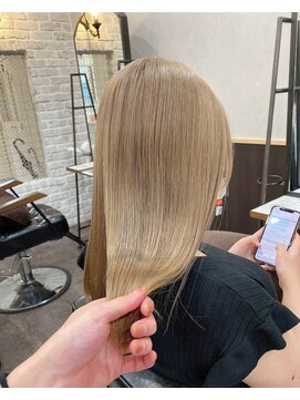 ルクスバイアフィナー(Luxo by Afinar) afinar ミルクティーベージュ