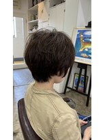 カタチノナイ(katachi-no-nai)&nbsp;大人40代のパーマなしショート