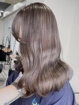 ムク 横浜店(muku)&nbsp;ミルクティーベージュダブルカラーケアブリーチインナーカラー