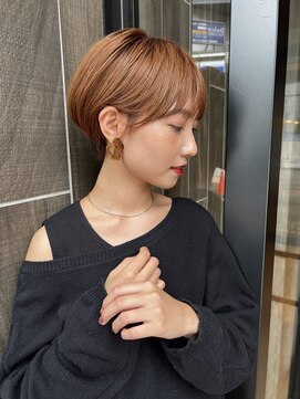 ワン バイ ジエクト(One by The Ect) 大人可愛い20代30代40代前下がりショートボブ丸みショート◎