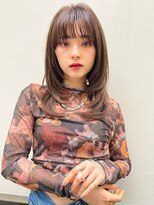 メーヴェ(Mowen) mowen 髪質改善×艶髪ストレート×ナチュラルブラウン
