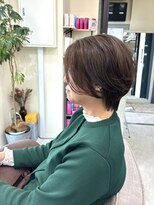 バッカ 横浜桜木町店(BACCA)&nbsp;ショートボブ、アッシュグレー