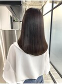 ブリーチなしフォギーグレージュ × 美髪エステ髪質改善 #197